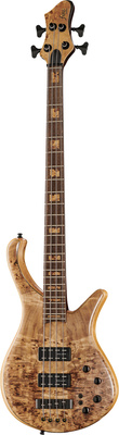 Franz Bassguitars Sirius 4 DC Poplar Burl keturstygė bosinė gitara