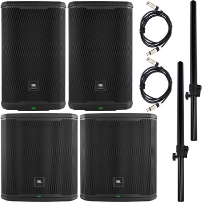 JBL PRX912/915 Power Bundle aktyvių garsiakalbių rinkinys