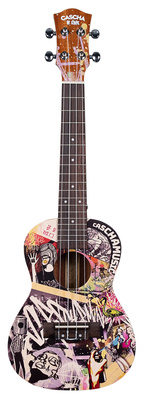 Cascha HH2604 Art Serie Urban Konzert koncerta ukulele
