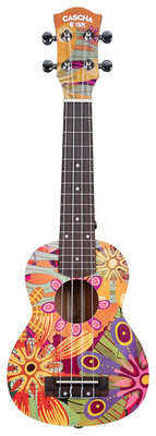 Cascha HH2603 Art Serie Flowers sopraninė ukulelė