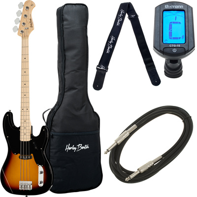 Harley Benton PB-50 SB Vintage Series 4-stygė p-bosinė gitara  