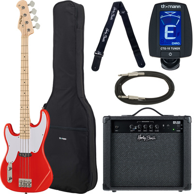 Harley Benton PB-50 LH FR bosinės elektrinės gitaros komplektas