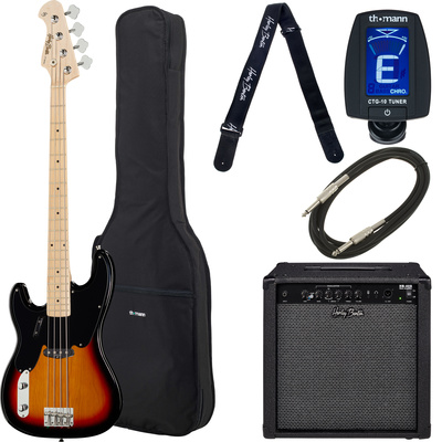 Harley Benton PB-50 LH SB bosinės elektrinės gitaros komplektas Vintage Series  