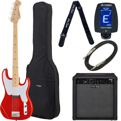 Harley Benton PB-50 FR Vintage Series bosinės gitaros komplektas