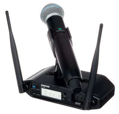 Shure GLXD24+/Beta58 belaidis rankinis mikrofonas