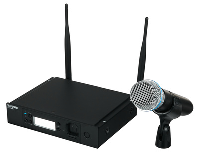 Shure GLXD24R+/Beta87A belaidis rankinis mikrofonas  