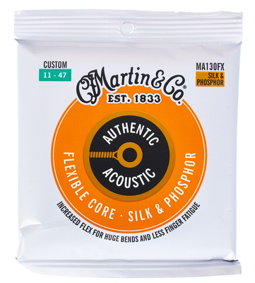Martin Guitars MA-130FX Flexible Core akustinės gitaros stygos
