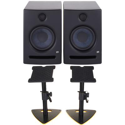 Presonus Eris E5 stalo stovų komplektas aktyvūs monitoriai