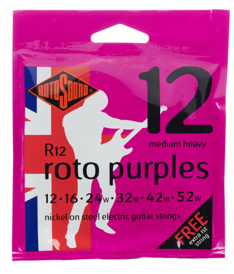 Rotosound Roto Purples R12 elektrinės gitaros stygos  