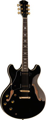Larry Carlton H7V BK LH pusiau akustinė gitara