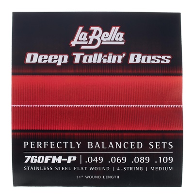 La Bella 760FM-P Mini Flatwound elektrinės bosinės gitaros styga