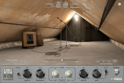 Universal Audio Hitsville Rev Chambers Native garso efektų programinė įranga