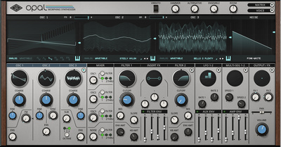 Universal Audio Opal Morphing Synth virtualus instrumentas