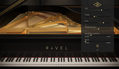 Universal Audio Ravel Grand Piano Native virtualus instrumentas