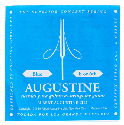 Augustine E-6 String Blue Label gitaros styga