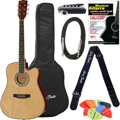 Harley Benton D-120CE NT akustinė gitara  