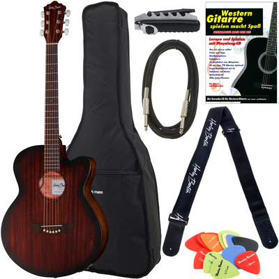 Harley Benton Delta Blues MJCE liaudiška akustinė gitara