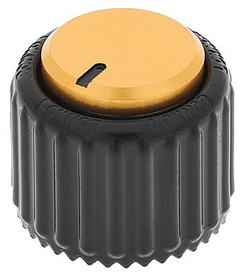Daddario LokNob Large Black/Gold gitarų stiprintuvų priedas