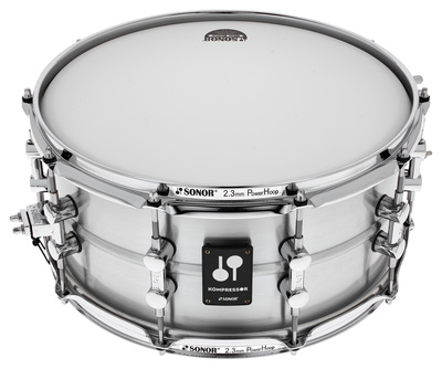 Sonor 14"x6,5" Kompressor Alu. Snare aliuminis būgnas