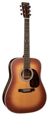 Martin Guitars D-28 Satin Amberburst dreadnought akustinė gitara