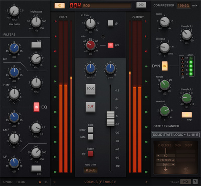 SSL 4K B garso priedas