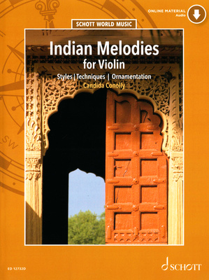 Schott Indian Melodies smuiko natų knyga