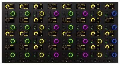 Avid S4/6 Channel Knob Module studijos plėtimo modulis