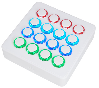 DJ Techtools Midi Fighter Spectra white Daw valdiklis