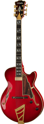 DAngelico Excel SS Soho Dark Cherry Burs pusiau akustinė gitara