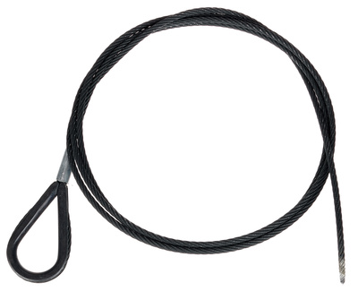 Stairville Steelwire Safety 200cm/4mm BK apsaugos trosas
