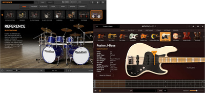 IK Multimedia Modo MAX virtualūs instrumentai ir samplai