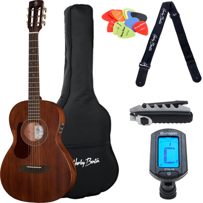 Harley Benton Custom Line CLP-15ME LH akustinė gitara  