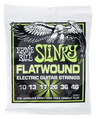 Ernie Ball Flatwound 2591 elektrinės gitaros stygos