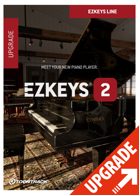Toontrack EZKeys 2 Upgrade programinės įrangos atnaujinimas
