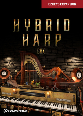 Toontrack EKX Hybrid Harp garsų biblioteka