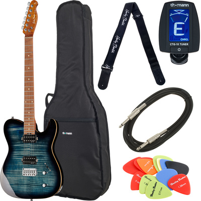 Harley Benton Fusion-T HH HT Roasted komplektas elektrinė gitara