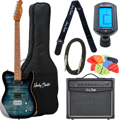 Harley Benton Fusion-T HH HT Roasted elektrinės gitaros komplektas