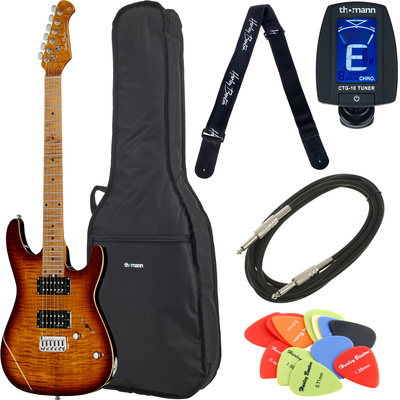 Harley Benton Fusion-III HH HT Roaste elektrinė gitara