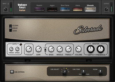 Waves Voltage Amps garso ir efektų programinė įranga