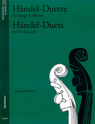 Heinrichshofen Verlag Händel Duette Cello natos violončelei
