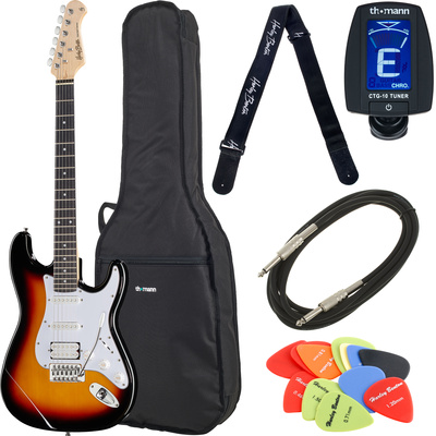 Harley Benton ST-20HSS SB Standard Se elektrinė gitara