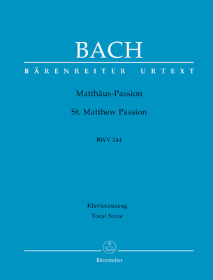 Bärenreiter Bach Matthäus-Passion vokalinė partitūra