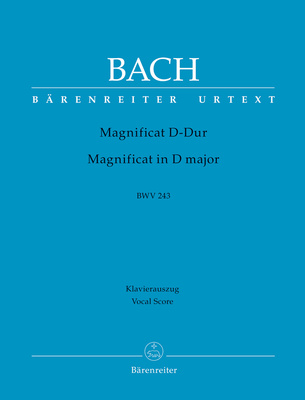 Bärenreiter Bach Magnificat D-Dur klasikinio vokalo natų literatūra