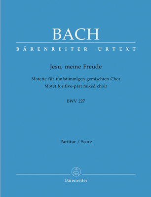Bärenreiter Bach Jesu, meine Freude vokalo natos