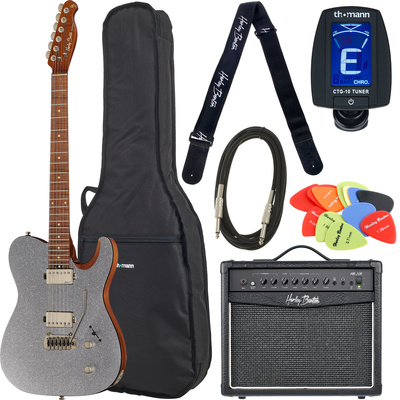 Harley Benton Fusion-T HH Roasted SSP elektrinės gitaros komplektas