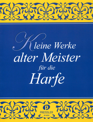 Musikverlag Preissler Werke alter Meister klasikinė arfos literatūra