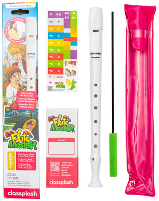 Classplash Melody Recorder by Hohner soprano fleita (vokiškoji)