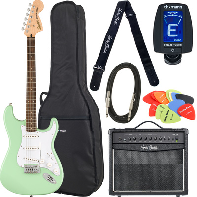 Squier Affinity Strat Laurel S elektrinės gitaros komplektas