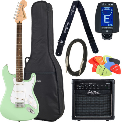 Squier Affinity Strat Laurel S elektrinės gitaros komplektas
