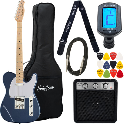 Harley Benton MA-5 Miniamp Set 2 elektrinės gitaros komplektas